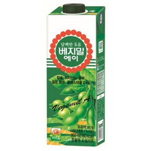 베지밀 에이 담백한 두유, 950ml, 12개