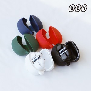 QCY HT08 Hires 실리콘케이스 멜로버즈 프로 / 플러스 보관케이스, 블랙, 블랙