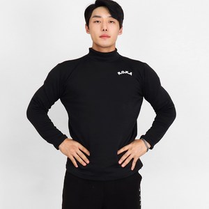 기모 목폴라티 ROKA 검정 군인 군용 군대 긴팔 로카티 티셔츠