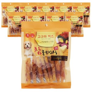 헬로도기 참좋은간식 고구마 치즈, 연어말이, 100g, 10개