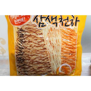 삼색천하 70g 슬라이스 80g 불갈비 버터 맥반석 안주 간식 세가지맛, 10개