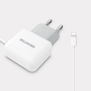 스마텍 아이폰일체형충전기 8핀 5V2.1A충전기 STC-3000A-8Pin, 7개