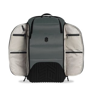 에스티엠굿즈 덕스 30L 17인치 노트북 백팩, 그레이 스톰