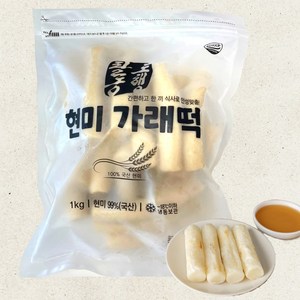 고마운땅 현미가래떡 1KG(국내산), 1개, 1kg