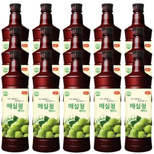 광야식품 매실청 베이스, 970ml, 15개