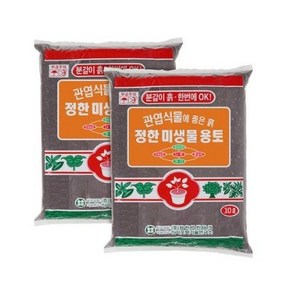 화분월드 정한 미생물 용토 10L, 4개