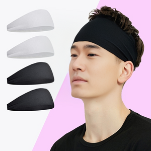 렌버핏 일단달려 기능성 스포츠 헤어밴드 4P