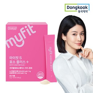 동국제약 마이핏S 효소 플러스 레몬맛, 90g, 1개