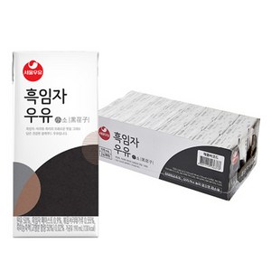 서울 흑임자우유 190ml, 24개