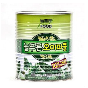 늘푸른 오이피클 렐리쉬 캔 3kg, 1개