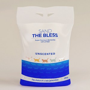 샌드더블레스 고양이모래 언씬티드 10kg