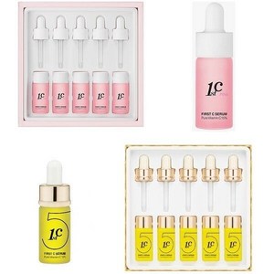 Fist C 퍼스트씨 핑크 세럼 퓨어 비타민C 15 5병, 시즌5 노랑 (10ml)x5병, 5개