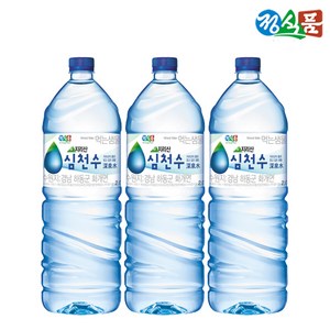 정식품 심천수 샘물 2LX12팩, 2L, 12개