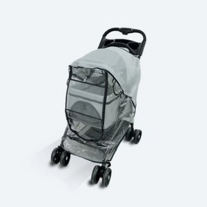 강아지 유모차 레인커버 바람막이 fee size, 1개