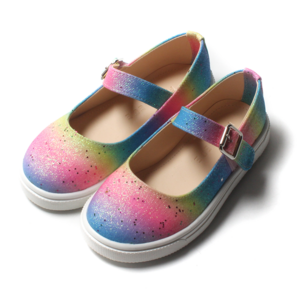 프롬베베 여아용 벨라 무지개 메리제인 슬립온