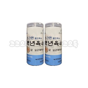 소스락 백년육수 3g x 120 x 2, 360g, 2개