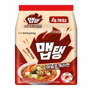 삼양 맵탱 마늘조개라면 봉지라면 110g, 8개