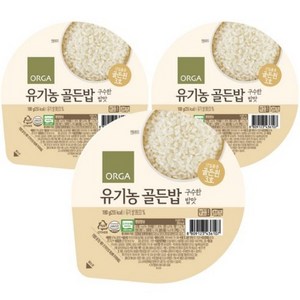 올가홀푸드 유기농 골든밥, 180g, 6개