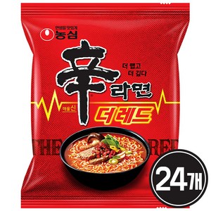 신라면 더 레드 125g, 24개