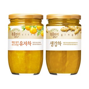 복음자리 유자차480g+생강차470g, 1세트, 1개, 1개입