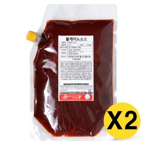 아이엠소스 볼케이노소스 치밥, 2kg, 2개