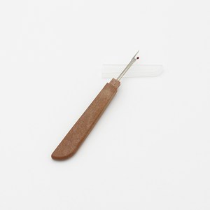 위드쏘잉 브라운 실밥따개(12cm) / 니퍼 / 실뜯개 / 쏘잉부자재, 1개