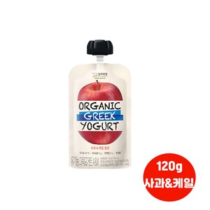 매일 상하목장 유기농 그릭요거트 사과&케일 120g 6개입/냉장무배