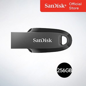 샌디스크코리아 공식인증정품 USB메모리 Ulta Cuve 울트라 커브 USB 3.2 CZ550, 256GB, 1개