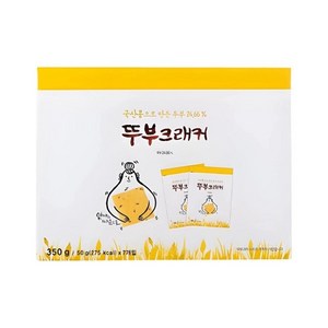 국산콩 으로 만든 고소한 뚜부 크래커 350g 코스트코, 50g, 7개