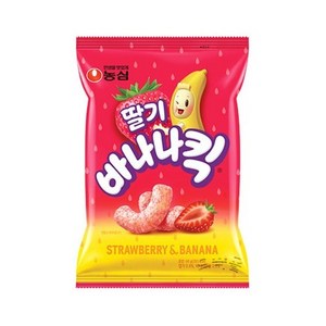 바나나킥 딸기, 60g, 3개