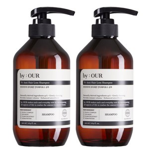 바이아우어 브이세븐 탈모증상완화 샴푸, 500ml, 2개