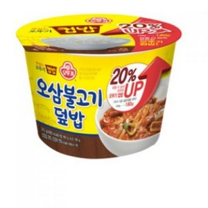 오뚜기 맛있는 컵밥 오삼불고기 덮밥, 310g, 6개