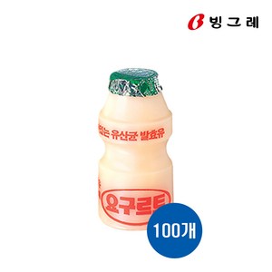 빙그레 요구르트, 100개, 65ml