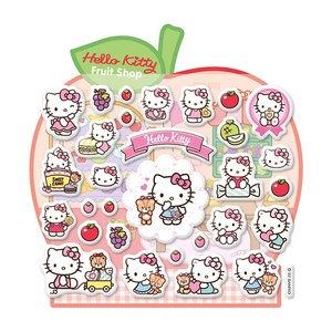 산리오캐릭터즈 미니 말랑 스티커, 헬로키티의 후르츠 카페, 도티도그