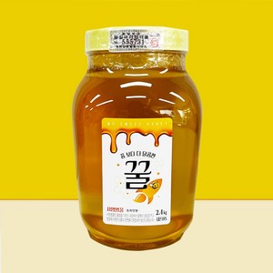 동화양봉 사양벌꿀 대용량, 1개, 2.4kg