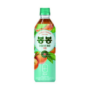 봉봉 아이스티 제로 자몽, 500ml, 24개