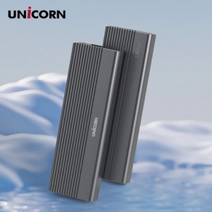 [유니콘]NVMe M.2 SSD외장케이스 Gen2.10Gbps A+C타입 SM-700P, 4TB