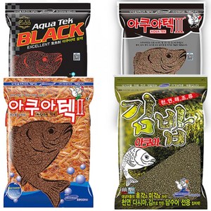 [낚시박스] 경원 아쿠아텍2 아쿠아텍3 아쿠아텍블랙 아쿠아김밥 어분 밑밥 떡밥, 아쿠아 김밥, 1개