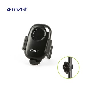 ozet 블루투스리모컨 셀카 핸드폰리모컨 RX-5500, 상세페이지 참조, 1개, 블랙