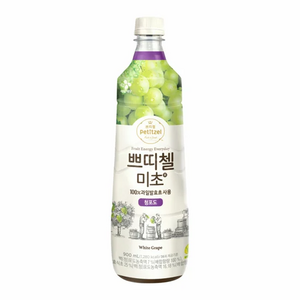 쁘띠첼 미초 청포도, 900ml, 2개