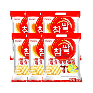 크라운 참쌀설병, 270g, 6개