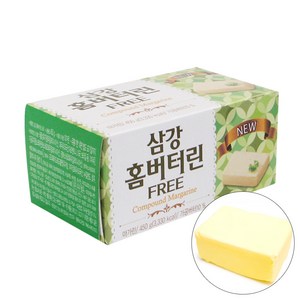 삼강 홈버터린 프리 450g (빵 크림 마가린 버터 제빵), 1개