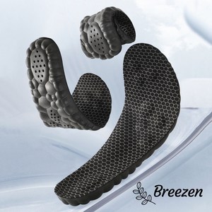 브리젠 Breezen 발 냄새 잡는 발편한 신발 깔창