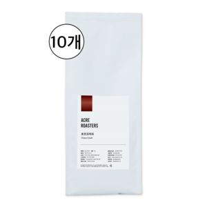 에이커 초코크러쉬 블렌드 원두커피 1KG 대용량 홀빈(분쇄안함) 10개