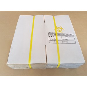 [CnJ] 의료용 폐기물 골판지 용기/박스 35리터 (20개입), 20개