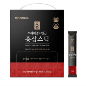 푸름웰니스 프리미엄 6년근 홍삼스틱 100p, 1kg, 1개