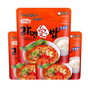 이지밥 라면애밥 짬뽕맛, 110g, 3개