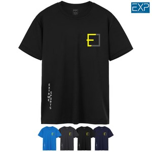 이그잼플 L~4XL 아이스 쿨 빅사이즈 기능성 스포츠 라운드반팔티셔츠