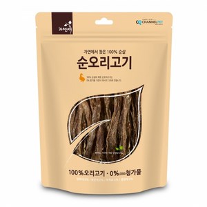 자연애 강아지 육포간식 순오리고기 200g, 상세 설명 참조, 1개