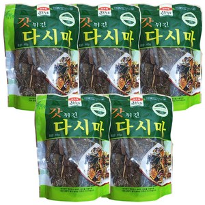 소포장 인동식품 다시마튀각, 5개, 60g